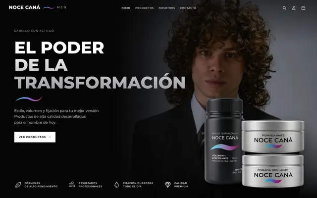 Página de inicio de Noce Caná